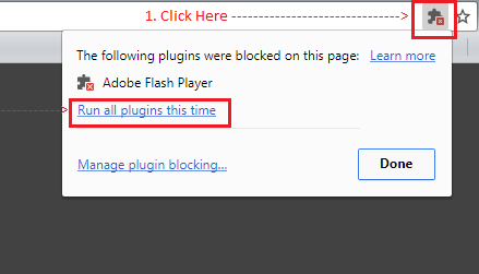 Enable Flash plug-in in Firefox